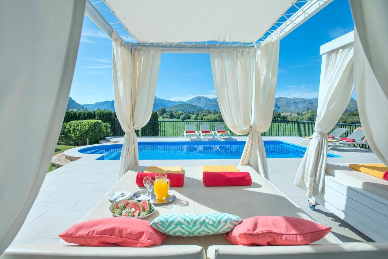 Owl Booking Villa Siquier - Luxury Retreat With Mountain Views Польенса Экстерьер фото