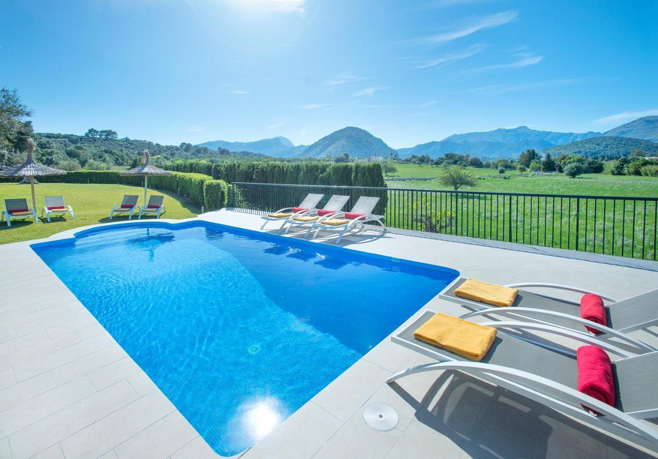 Owl Booking Villa Siquier - Luxury Retreat With Mountain Views Польенса Экстерьер фото