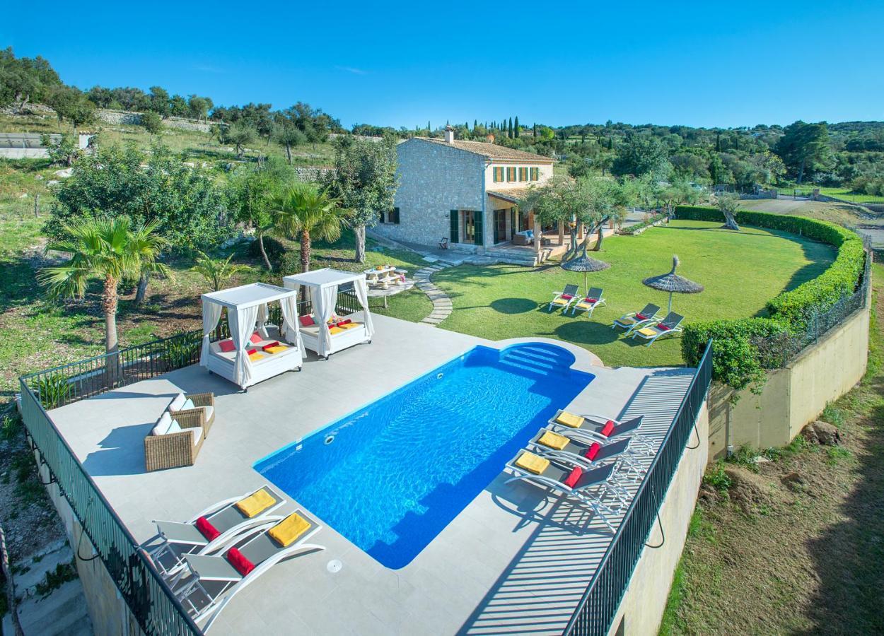 Owl Booking Villa Siquier - Luxury Retreat With Mountain Views Польенса Экстерьер фото