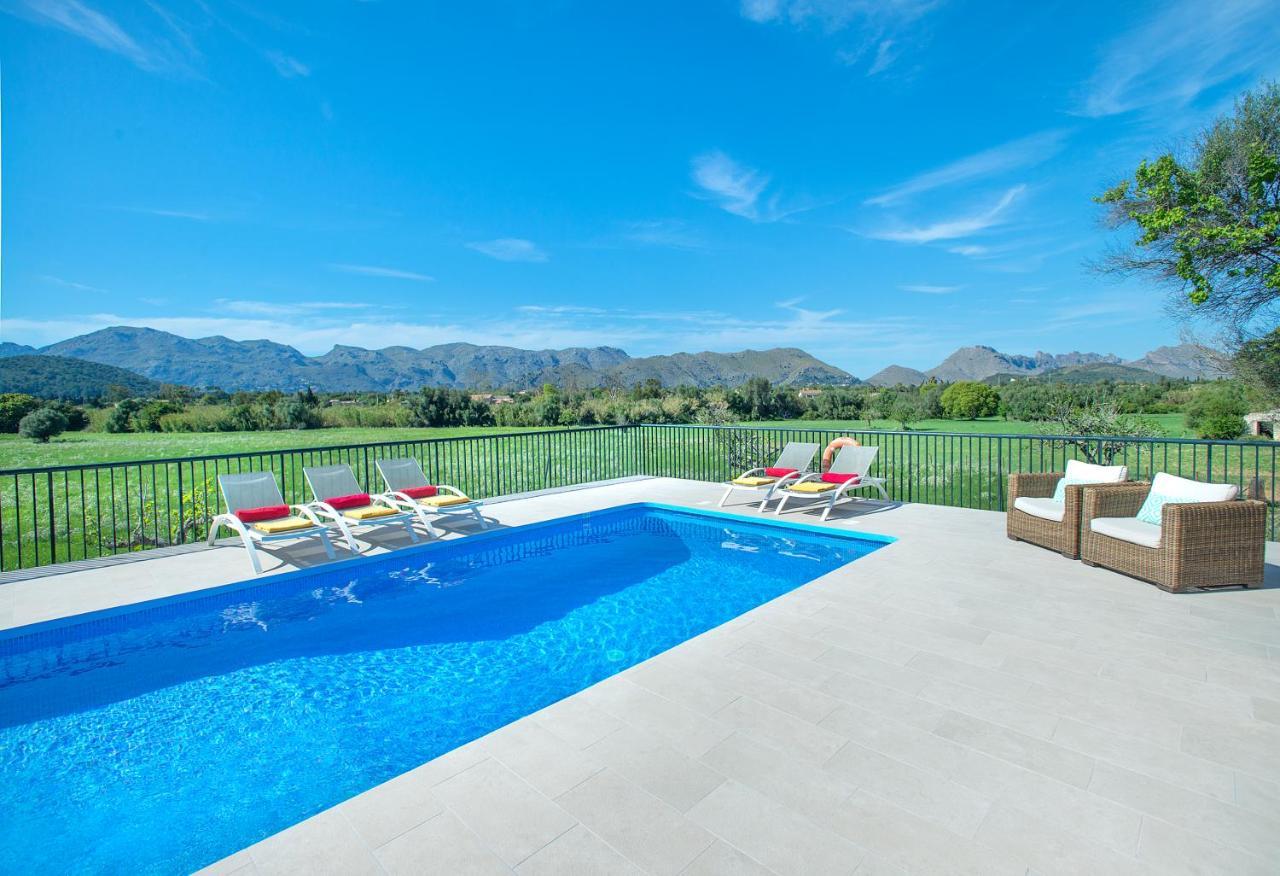 Owl Booking Villa Siquier - Luxury Retreat With Mountain Views Польенса Экстерьер фото