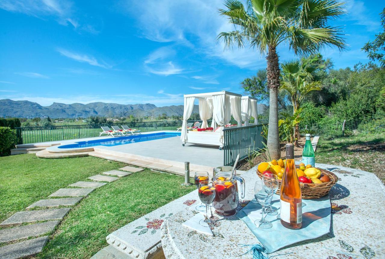 Owl Booking Villa Siquier - Luxury Retreat With Mountain Views Польенса Экстерьер фото