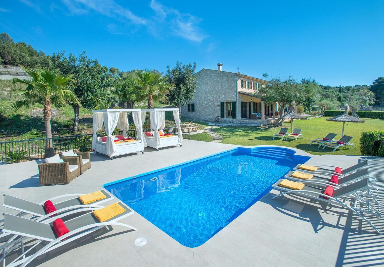 Owl Booking Villa Siquier - Luxury Retreat With Mountain Views Польенса Экстерьер фото