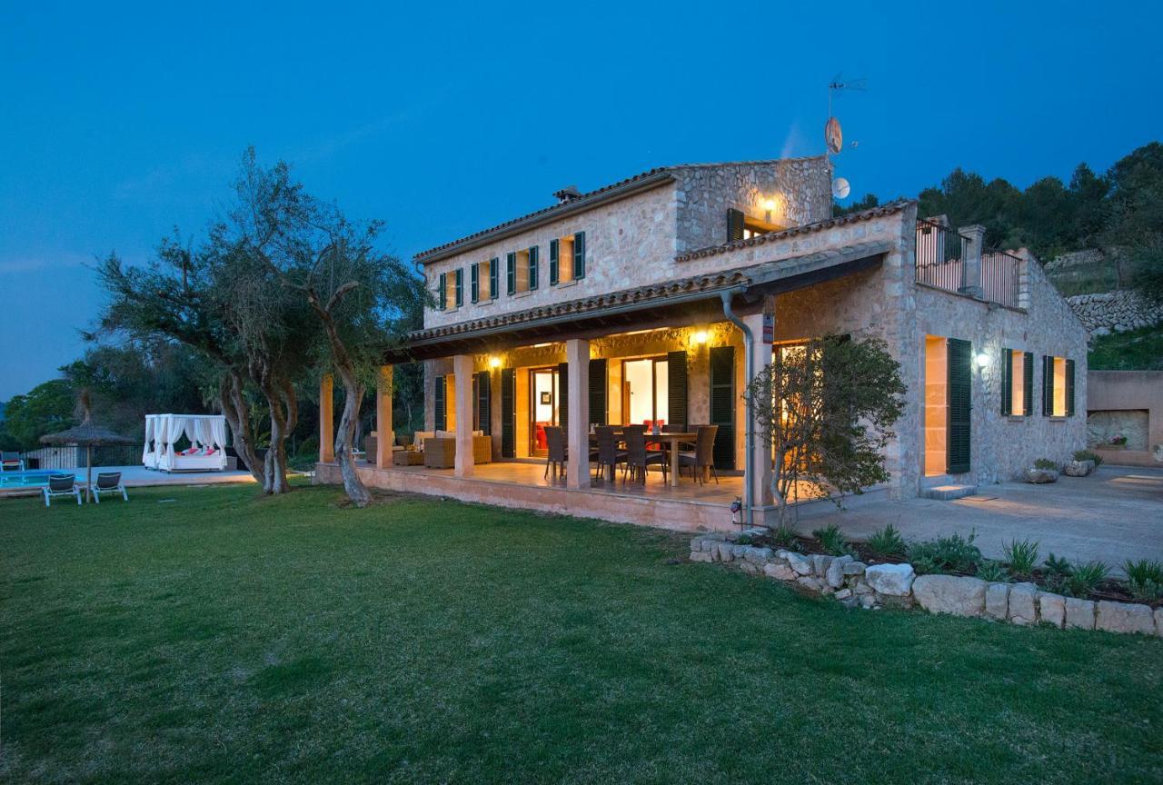 Owl Booking Villa Siquier - Luxury Retreat With Mountain Views Польенса Экстерьер фото